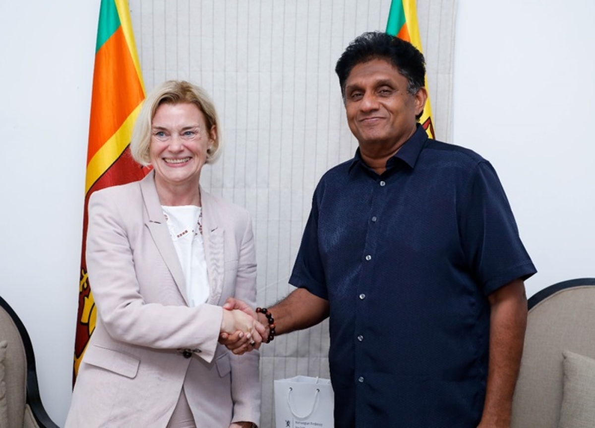 Norwegian Ambassador Meets Sri Lankan Opposition Leader to Discuss Country&#039;s Challenges