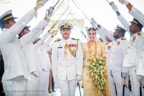 Mahinda Rajapaksa&#039;s Second Son Yoshitha Rajapaksa Ties The Knot In Colombo: Groom Clad In Navy Attire