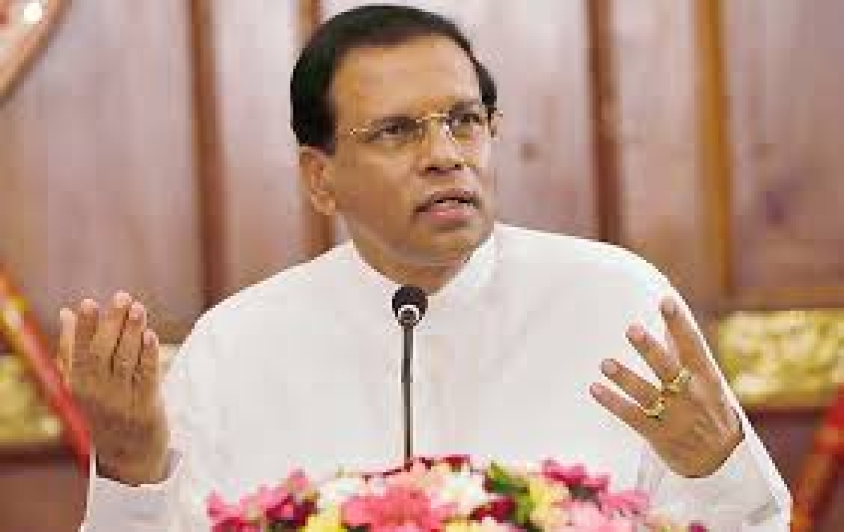 Former President Sirisena to Appear Before CID Today Over Easter Sunday Attack Remarks