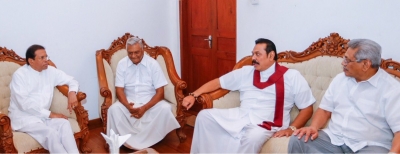 &quot;No Politics Discussed During President Sirisena&#039;s visit To Medamulana Residence This Morning:&quot; MR&#039;s Aide