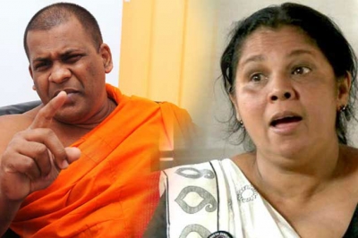 Gnanasara Thera Sentenced To 06 Month Imprisonment For Threatening Sandhya Ekneligoda In Court Premises