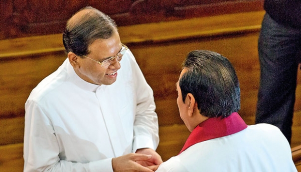 Party Leaders Meeting Convened By President Sirisena Ends Inconclusively: President Wants Vote By Name On NCM