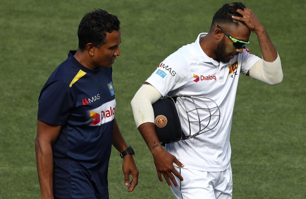 Sri Lanka Suffers Major Injury Scare As Kusal Mendis As Ball Strikes Kusal Mendis On Hand