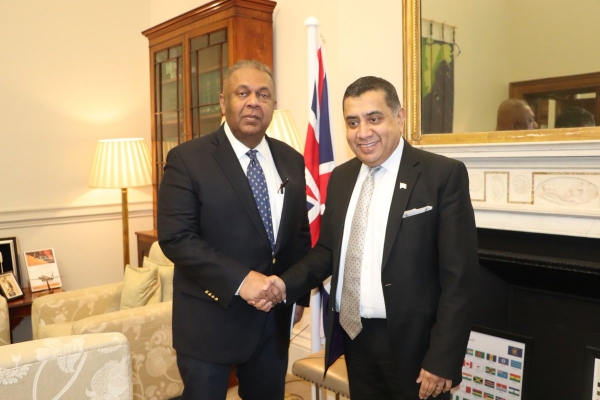 Mangala Samaraweera Meets Lord Tariq Ahmad In London Discuss Sri Lanka&#039;s Progress On Human Rights And Reconciliation