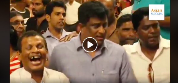 UNP in High Spirits At Temple Trees: Merry-Making Amidst Growing Political Crisis [VIDEO]