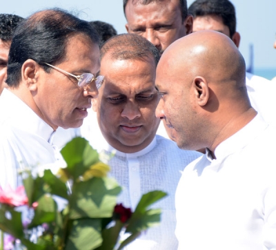 President, SLFP In Fresh Crisis; Party Sharply Divided Over Continuation In Govt: Amaraweera-Duminda Refuse To Leave