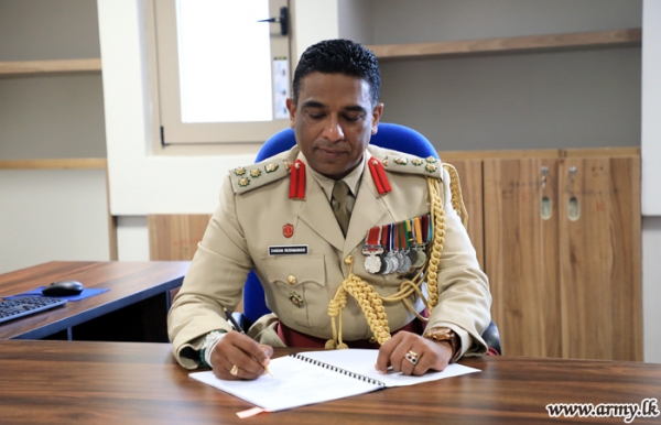 Brigadier Chandana Wickramasinghe Assumes Duties As New Spokesman And Media Director Of Sri Lanka Army
