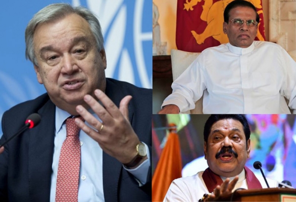 UN Secretary-General Contradicts President&#039;s Statement: Says He Urged Sirisena To Revert To Parliamentary Vote Immediately
