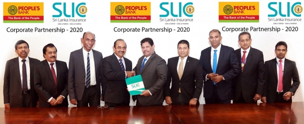 People’s Bank ties up with Sri Lanka Insurance (SLIC) to provide Corporate Solutions