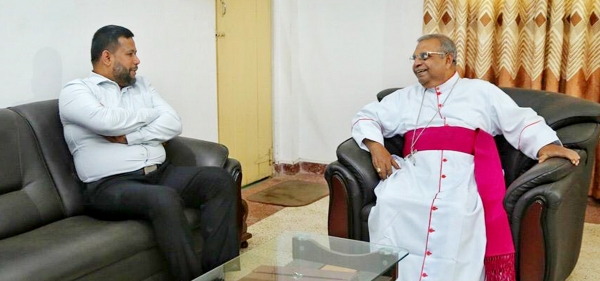 Bishop Of Mannar Commends Decision By Muslim MPs To Reaccept Ministerial Portfolios: Pledges Support Of Christian Community