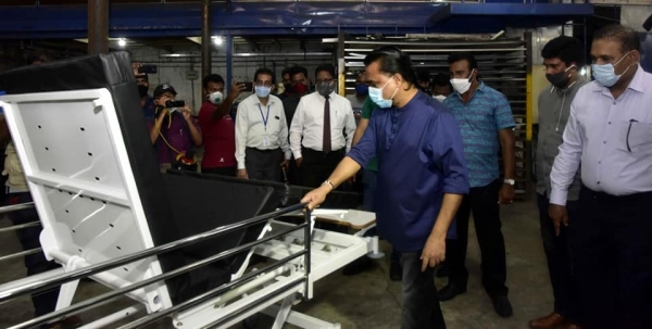 Local Manufacturer Commences Commercial Production Of ICU Beds For Sri Lanka