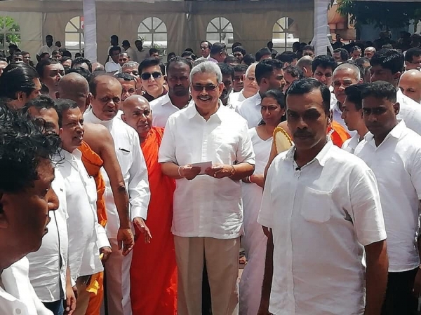&quot;Intelligence Authorities Informed Me Last year That Two Policemen In Vavuniya Were Killed By Religious Extremists&quot;: Gota Says At Campaign Rally