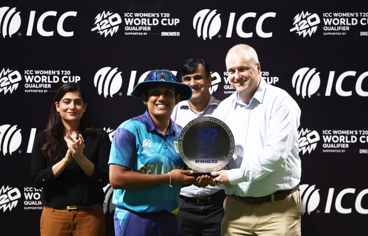 Sensational Chamari century propels Sri Lanka to ICC Women’s T20 WC Qualifier final victory