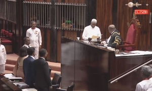 Weerasena Gamage Sworn in as Member of Parliament