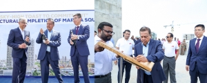 Marina Square - Uptown Colombo celebrates the structural completion of all 5 Towers